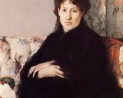 贝尔特 摩里索特 : Portrait of Madame Pontillon